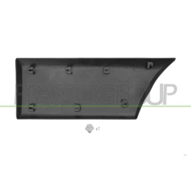 LIBRETTO_RICHIESTA_TARGA.JPG Modanatura Parafango Posteriore Destro Parte Anteriore Nera Goffrata Clips Mod. Passo Corto OPEL/VA