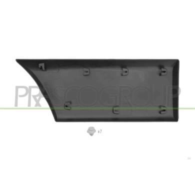 LIBRETTO_RICHIESTA_TARGA.JPG Modanatura Parafango Posteriore Sinistro Parte Anteriore Nera Goffrata Clips Mod. Passo Corto OPEL/