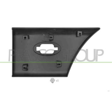 LIBRETTO_RICHIESTA_TARGA.JPG Modanatura Parafango Posteriore Sinistro Parte Posteriore Nera Goffrata Clips OPEL/VAUXHALL MOVANO 