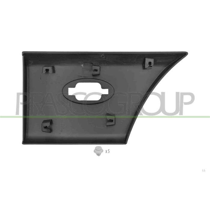 LIBRETTO_RICHIESTA_TARGA.JPG Modanatura Parafango Posteriore Sinistro Parte Posteriore Nera Goffrata Clips OPEL/VAUXHALL MOVANO 