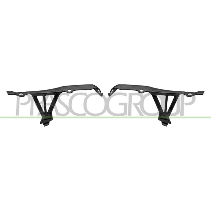 NEUTRO.jpg Kit Staffe Paraurti Anteriore (Destra+Sinistra) Compatibile Per PEUGEOT 108 Dal 05/2014 in poi Codice Originale 16122