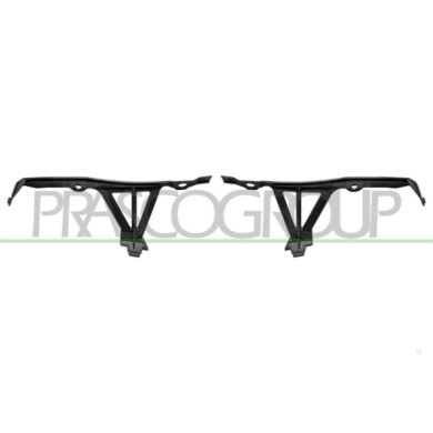 LIBRETTO_RICHIESTA_TARGA.JPG Kit Staffe Paraurti Anteriore (Destra+Sinistra) Compatibile Per PEUGEOT 108 Dal 05/2014 in poi Codi