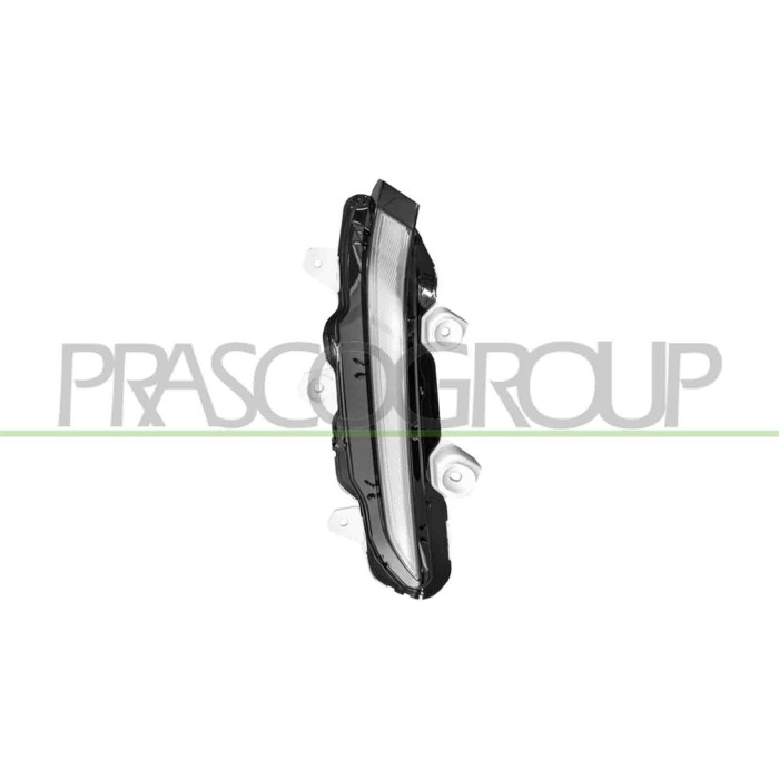 DX_SCRITTA_LOGO.jpg Luce Diurna Destra Led Versione Varroc Compatibile Per PEUGEOT 208 Dal 09/2019 Al 11/2023 Codice Originale 9
