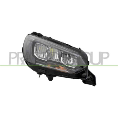 LIBRETTO_RICHIESTA_TARGA.JPG Proiettore Destro Elettrico Con Motore Led Compatibile Per PEUGEOT 208 Dal 09/2019 Al 11/2023 Codic