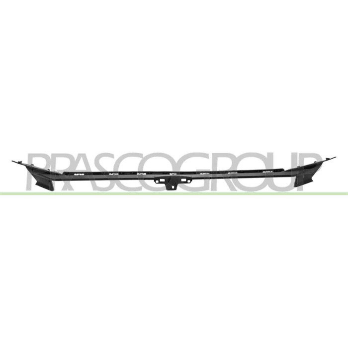 NEUTRO.jpg Modanatura Griglia Radiatore Superiore Nera Goffrata Compatibile Per PEUGEOT 208 Dal 12/2023 in poi Codice Originale 
