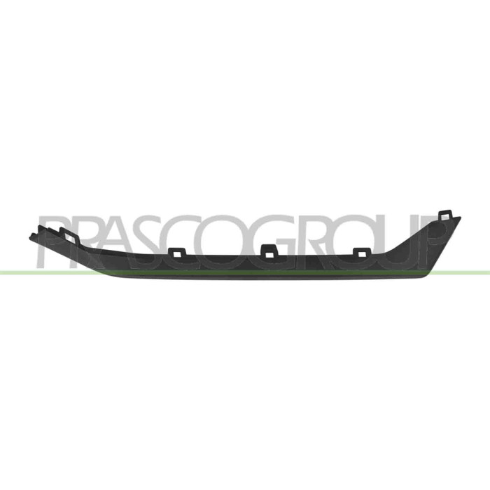 DX_SCRITTA_LOGO.jpg Modanatura Destra Paraurti Anteriore Nera Goffrata Compatibile Per PEUGEOT 2008 Dal 09/2023 in poi Codice Or