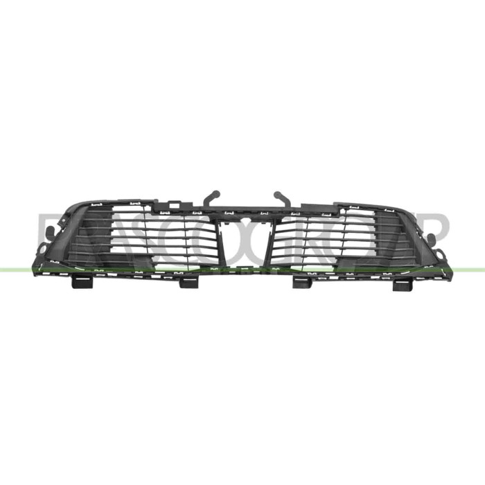 NEUTRO.jpg Griglia Paraurti Anteriore Centrale Inferiore Nera Goffrata Per Active Cruise Control PEUGEOT 2008 Dal 09/2023 in poi
