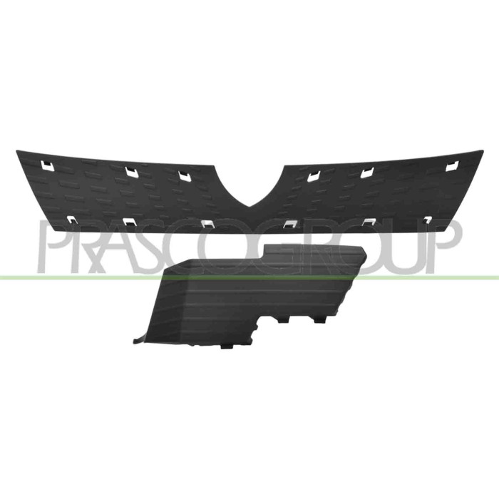 NEUTRO.jpg Convogliatore Aria Inferiore Paraurti Anteriore Compatibile Per PEUGEOT 2008 Dal 09/2023 in poi Codice Originale 9853