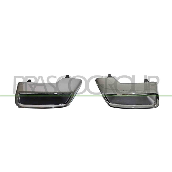 PG5242150_2.JPG Kit Cornici Tubo Scarico Cromate Compatibile Per CITROEN C5 AIRCROSS Dal 10/2018 Al 05/2022 Codice Originale 161