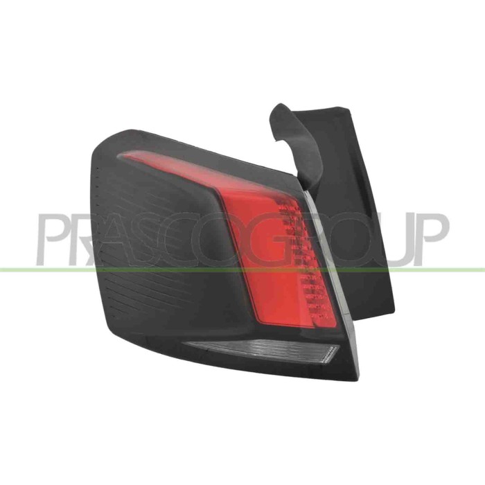 LIBRETTO_RICHIESTA_TARGA.JPG Fanale Posteriore Sinistro Esterno Senza Porta Lampada Led Versione A.L PEUGEOT 3008 Dal 04/2017 Al