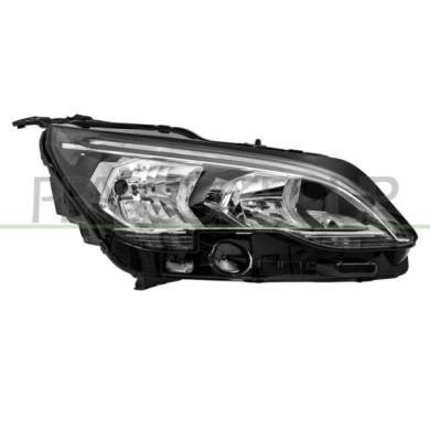 DX_SCRITTA_LOGO.jpg Proiettore Destro H7+Hb3 Elettrico Con Motore Con Luce Diurna Led Compatibile Per PEUGEOT 3008 Dal 04/2017 A