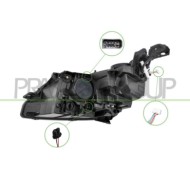 LIBRETTO_RICHIESTA_TARGA.JPG Proiettore Destro H7+Hb3 Elettrico Con Motore Con Luce Diurna Led Compatibile Per PEUGEOT 3008 Dal 