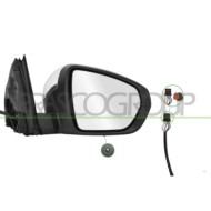 LIBRETTO_RICHIESTA_TARGA.JPG Retrovisore Destro Elettrico Cromato Termico Con Fanale Con Sonda Convesso 8 Pins CITROEN C5 AIRCRO