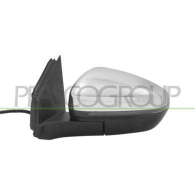 NEUTRO.jpg Retrovisore Sinistro Elettrico Cromato Termico Con Fanale Convesso 6 Pins CITROEN C5 AIRCROSS Dal 10/2018 Al 05/2022 