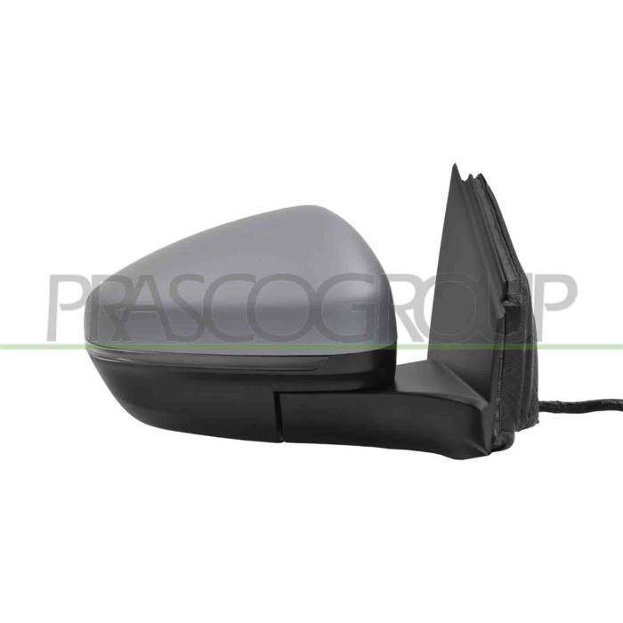 DX_SCRITTA_LOGO.jpg Retrovisore Destro Elettrico Primer Termico Chiudibile Fanale Sonda Luce Cortesia Convesso 12 Pins CITROEN C