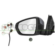 LIBRETTO_RICHIESTA_TARGA.JPG Retrovisore Sinistro Elettrico Primer Termico Chiudibile Fanale Luce Cortesia Convesso 10 Pins CITR