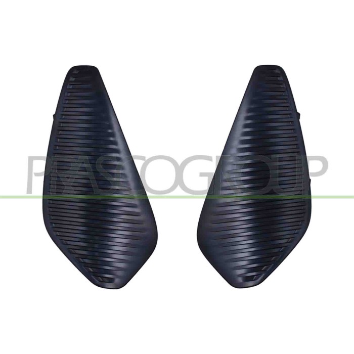 NEUTRO.jpg Kit Griglie Paraurti Anteriore Con Primer (Destra+Sinistra) Compatibile Per PEUGEOT 3008 Dal 10/2020 Al 01/2024 16758