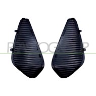 LIBRETTO_RICHIESTA_TARGA.JPG Kit Griglie Paraurti Anteriore Con Primer (Destra+Sinistra) Compatibile Per PEUGEOT 3008 Dal 10/202