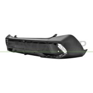 Paraurti Posteriore Nero Goffrato Con Tappo Coprigancio Con Fori Pdc Con Foro Telecamera PEUGEOT 408 Dal 06/2022 in poi