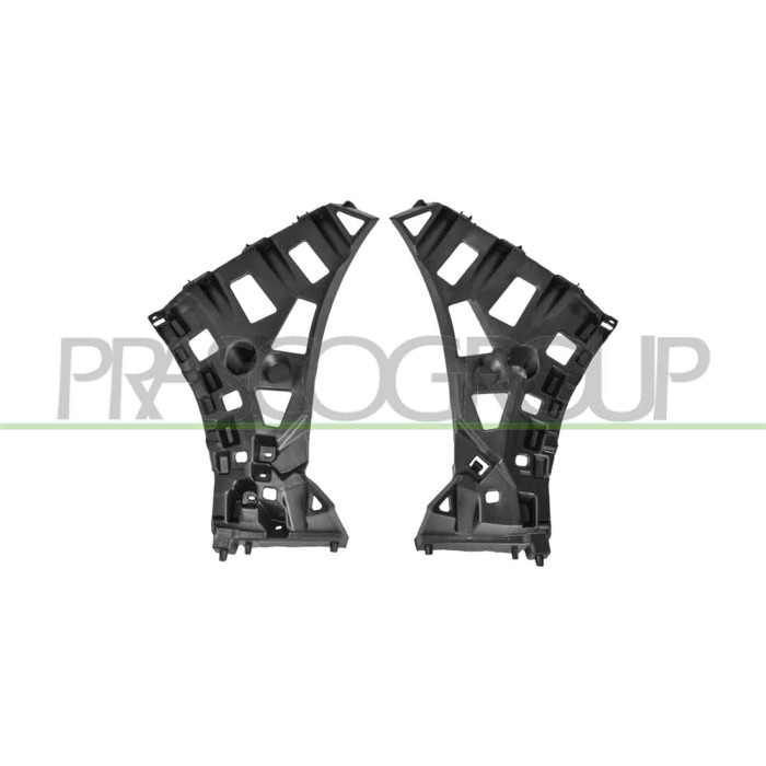 NEUTRO.jpg Kit Staffe Paraurti Posteriore (Destra+Sinistra) Compatibile Per PEUGEOT 408 Dal 06/2022 in poi Codice Originale 1690