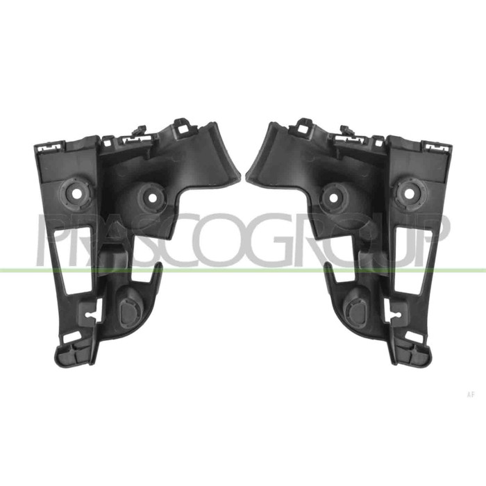 LIBRETTO_RICHIESTA_TARGA.JPG Kit Staffe Paraurti Posteriore Centrali (Destra+Sinistra) Compatibile Per PEUGEOT 408 Dal 06/2022 i