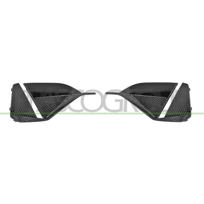 NEUTRO.jpg Kit Griglie Paraurti Anteriore Nere Lucide (Destra+Sinistra) Compatibile Per PEUGEOT 408 Dal 06/2022 in poi 169026969
