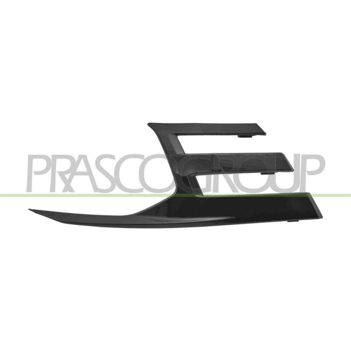 DX_SCRITTA_LOGO.jpg Modanatura Destra Paraurti Anteriore Nera Lucida Compatibile Per PEUGEOT PARTNER Dal 04/2024 in poi Codice O