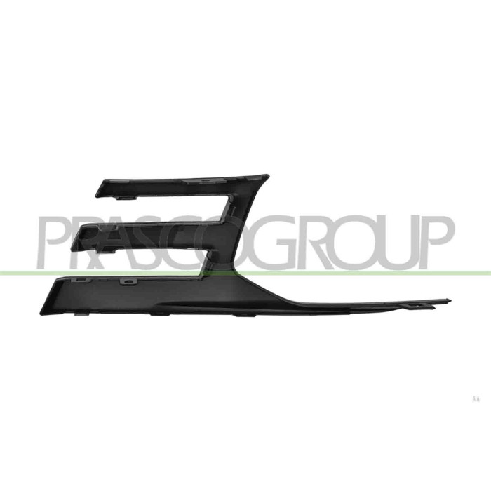 LIBRETTO_RICHIESTA_TARGA.JPG Modanatura Destra Paraurti Anteriore Nera Lucida Compatibile Per PEUGEOT PARTNER Dal 04/2024 in poi