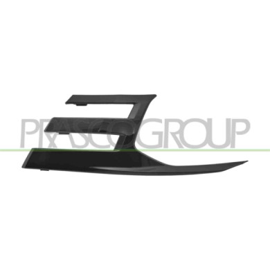 SX_SCRITTA_LOGO.jpg Modanatura Sinistra Paraurti Anteriore Nera Lucida Compatibile Per PEUGEOT PARTNER Dal 04/2024 in poi 985617