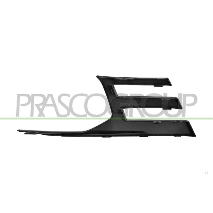 LIBRETTO_RICHIESTA_TARGA.JPG Modanatura Sinistra Paraurti Anteriore Nera Lucida Compatibile Per PEUGEOT PARTNER Dal 04/2024 in p