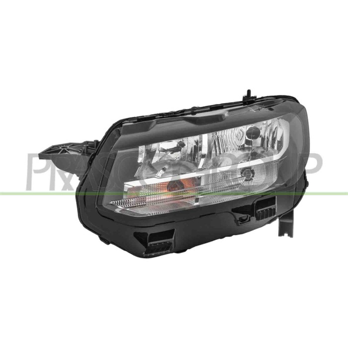 LIBRETTO_RICHIESTA_TARGA.JPG Proiettore Sinistro H1+H7 Elettrico Con Motore Con Luce Diurna Compatibile Per PEUGEOT PARTNER Dal 