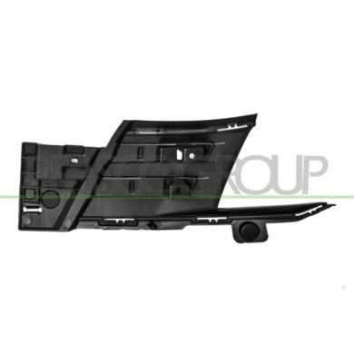 LIBRETTO_RICHIESTA_TARGA.JPG Modanatura Destra Paraurti Anteriore Superiore Nera Lucida Compatibile Per PEUGEOT TRAVELLER Dal 12