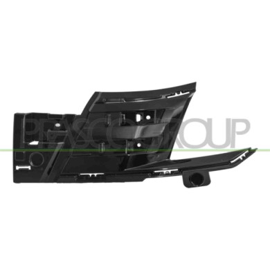 SX_SCRITTA_LOGO.jpg Modanatura Sinistra Paraurti Anteriore Superiore Nera Lucida Compatibile Per PEUGEOT TRAVELLER Dal 12/2023 i