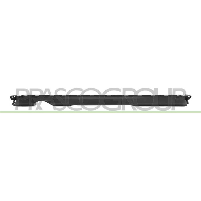 SX_SCRITTA_LOGO.jpg Spoiler Paraurti Posteriore Nero Goffrato Con Scarico Singolo A Sinistra RENAULT CLIO Dal 03/2019 Al 06/2023