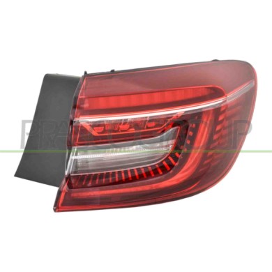 LIBRETTO_RICHIESTA_TARGA.JPG Fanale Posteriore Destro Esterno Con Porta Lampada Led Compatibile Per RENAULT CLIO Dal 03/2019 Al 