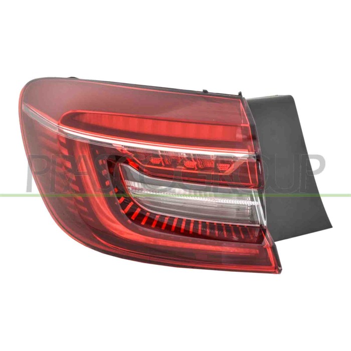 LIBRETTO_RICHIESTA_TARGA.JPG Fanale Posteriore Sinistro Con Porta Lampada Esterno Led Compatibile Per RENAULT CLIO Dal 03/2019 A