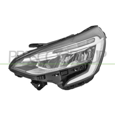 LIBRETTO_RICHIESTA_TARGA.JPG Proiettore Sinistro Elettrico Con Motore Con Bordo Cromato Con Centralina Led RENAULT CLIO Dal 03/2