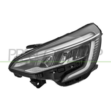 NEUTRO.jpg Proiettore Sinistro Elettrico Con Motore Con Modanatura Bianca Con Centralina Led RENAULT CLIO Dal 03/2019 Al 06/2023