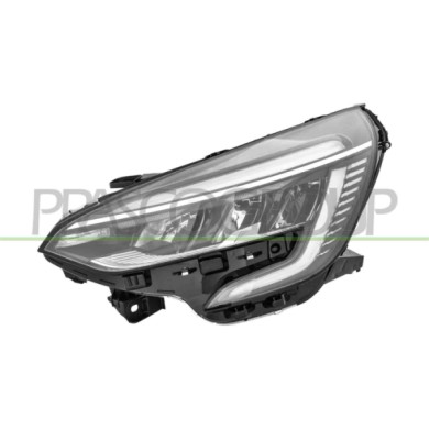 LIBRETTO_RICHIESTA_TARGA.JPG Proiettore Sinistro Elettrico Con Motore Con Modanatura Bianca Con Centralina Led RENAULT CLIO Dal 