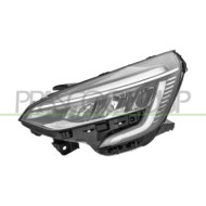 LIBRETTO_RICHIESTA_TARGA.JPG Proiettore Sinistro Elettrico Con Motore Con Modanatura Bianca Con Centralina Led RENAULT CLIO Dal 