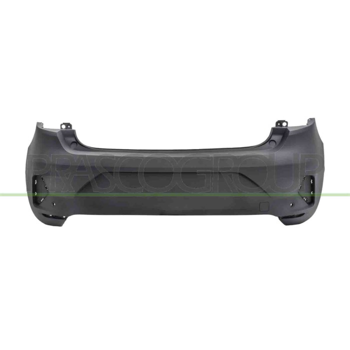 LIBRETTO_RICHIESTA_TARGA.JPG Paraurti Posteriore Con Primer Con 2 Fori Pdc E 2 Per Park Assist Compatibile Per RENAULT CLIO Dal 