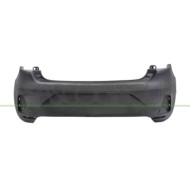 LIBRETTO_RICHIESTA_TARGA.JPG Paraurti Posteriore Con Primer Con 2 Fori Pdc E 2 Per Park Assist Compatibile Per RENAULT CLIO Dal 