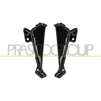 NEUTRO.jpg Kit Modanature Paraurti Anteriore Nere Lucide (Destra+Sinistra) Compatibile Per RENAULT CLIO Dal 09/2023 Al 10/2025 6