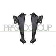 LIBRETTO_RICHIESTA_TARGA.JPG Kit Modanature Paraurti Anteriore Nere Lucide (Destra+Sinistra) Compatibile Per RENAULT CLIO Dal 09