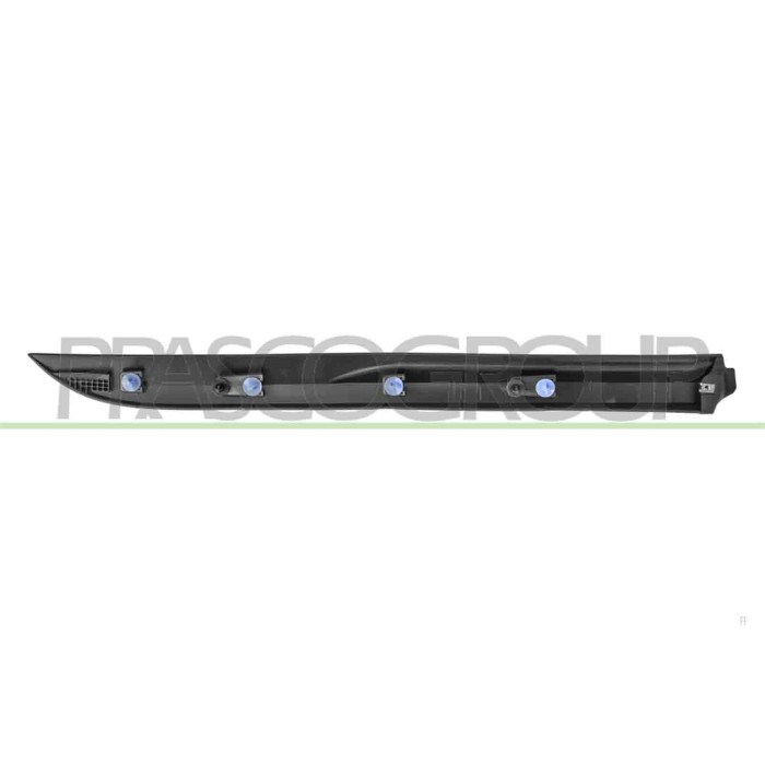 LIBRETTO_RICHIESTA_TARGA.JPG Modanatura Porta Posteriore Sinistra Nera Compatibile Per RENAULT CLIO Dal 09/2023 Al 10/2025 Codic