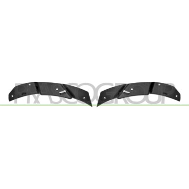 DX_SCRITTA_LOGO.jpg Kit Supporti Spoiler Paraurti Anteriore (Destro+Sinistro) Compatibile Per RENAULT CLIO Dal 09/2023 Al 10/202