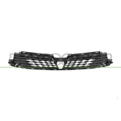 LIBRETTO_RICHIESTA_TARGA.JPG Griglia Radiatore Nera Goffrata Con Inserti Cromati Compatibile Per RENAULT CLIO Dal 09/2023 Al 10/