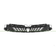 LIBRETTO_RICHIESTA_TARGA.JPG Griglia Radiatore Nera Goffrata Con Inserti Cromati Compatibile Per RENAULT CLIO Dal 09/2023 Al 10/