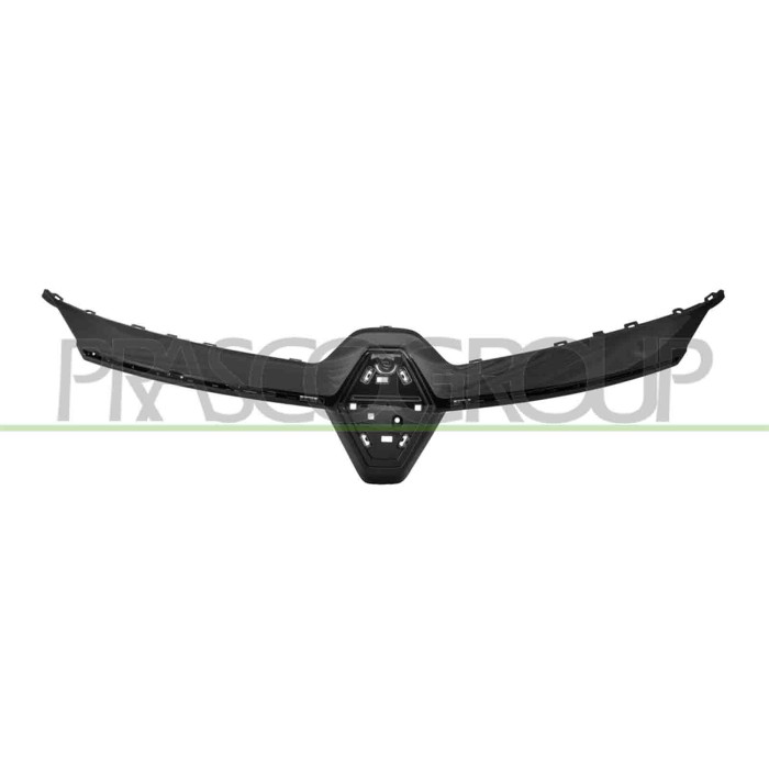 NEUTRO.jpg Modanatura Griglia Radiatore Superiore Nera Lucida Compatibile Per RENAULT CLIO Dal 09/2023 Al 10/2025 623841043R