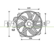 Ventola Compatibile Per RENAULT GRAND SCENIC Dal 01/2006 Al 12/2009 Codice Originale 214810898R